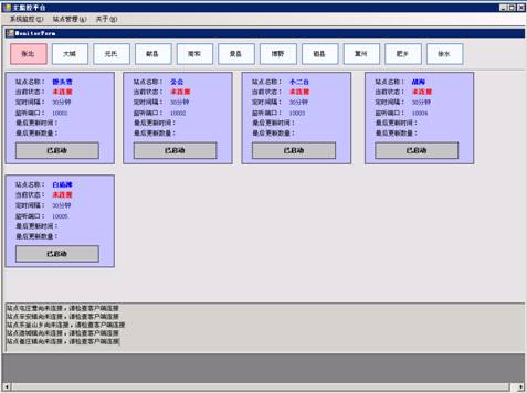 Vantage Pro2自動氣象站網絡版軟件成功安裝于河北水利技術推廣中心